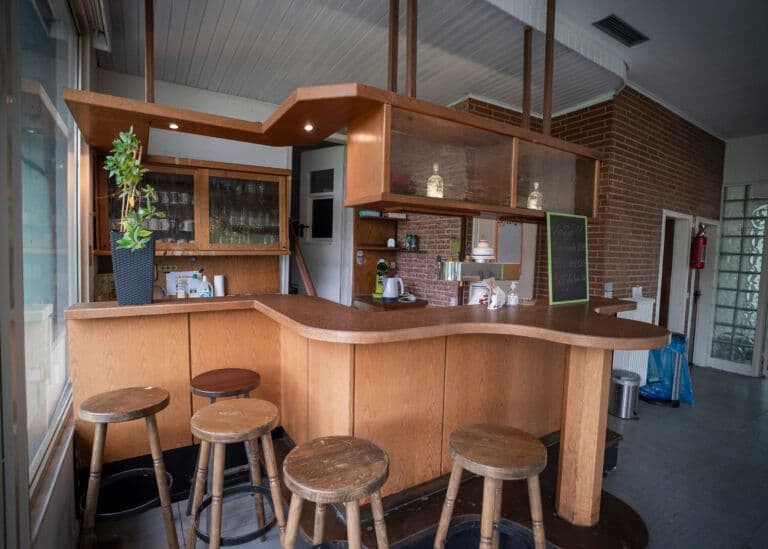 Bar im Innenraum Vereinsheim PHV Karlsruhe