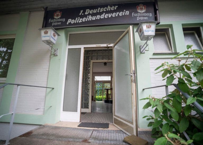 Eingang Vereinsheim PHV Karlsruhe